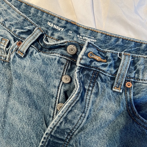 Old Navy O.G. Straight Patchwork Jeans - Picture 3 of 7